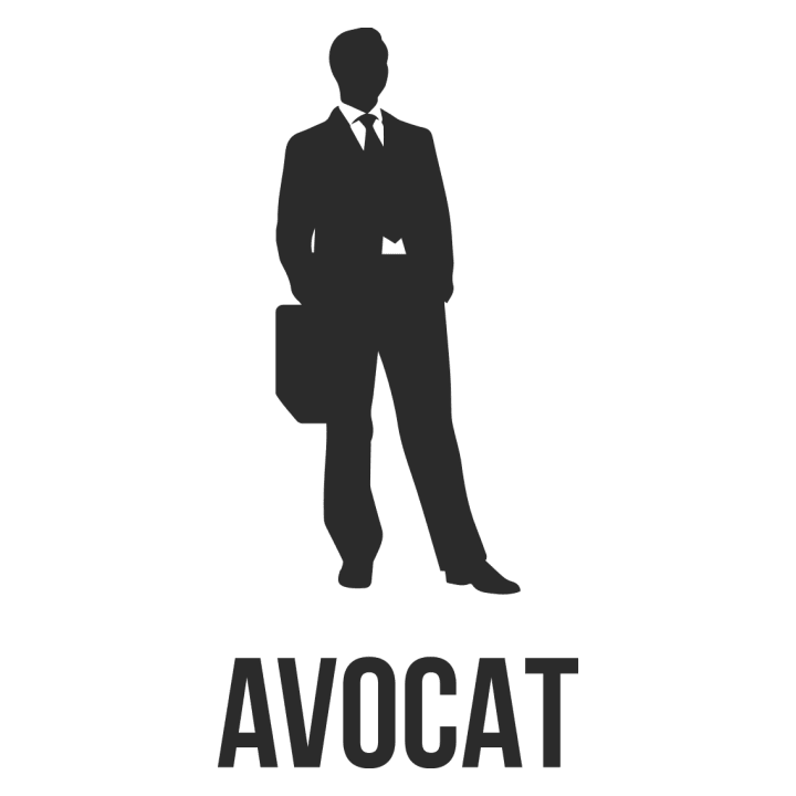 Avocat Silhouette Stofftasche 0 image