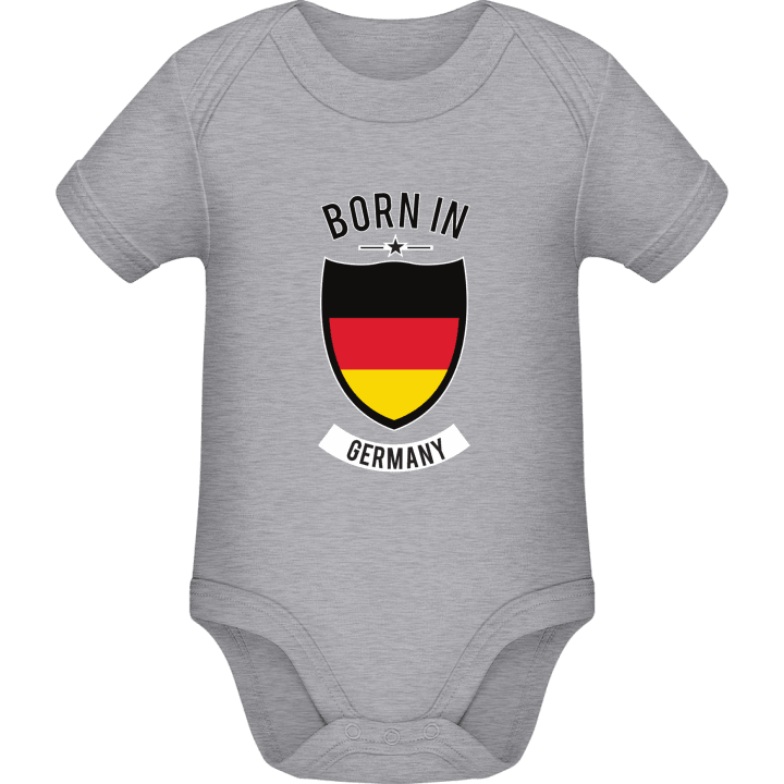 Born in Germany Star Baby Strampler contain pic