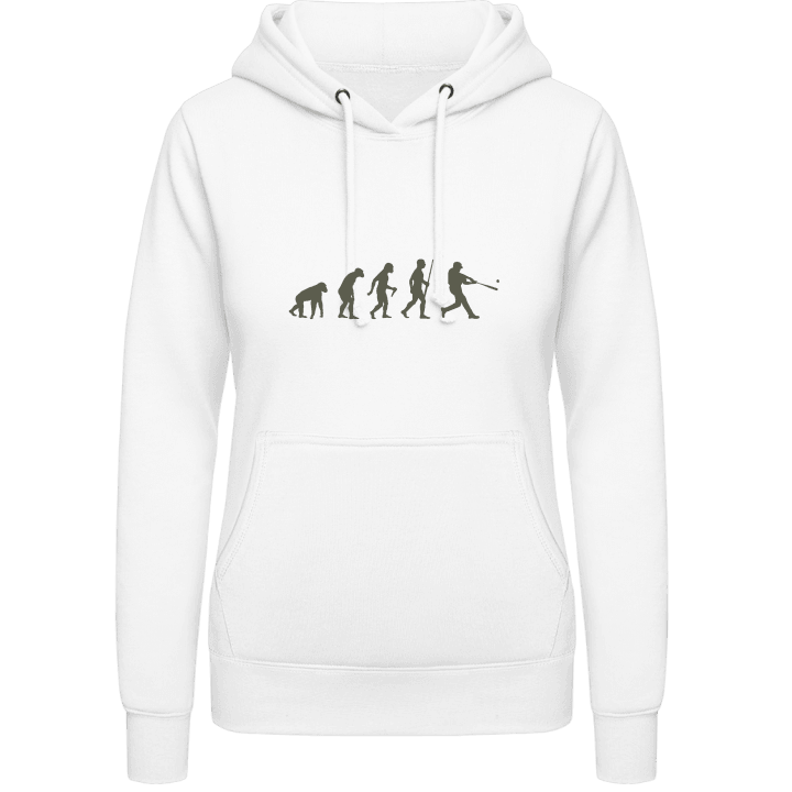 Baseball Evolution Vrouwen Hoodie contain pic