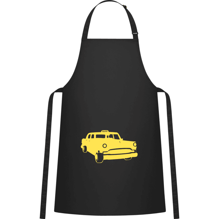 Taxi Cab Illustration Förkläde för matlagning contain pic