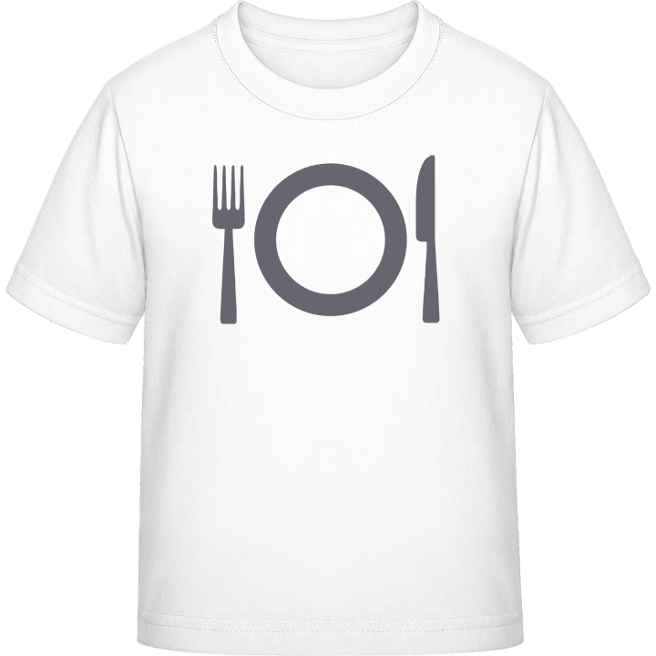 Restaurant Food Logo T-skjorte for barn contain pic