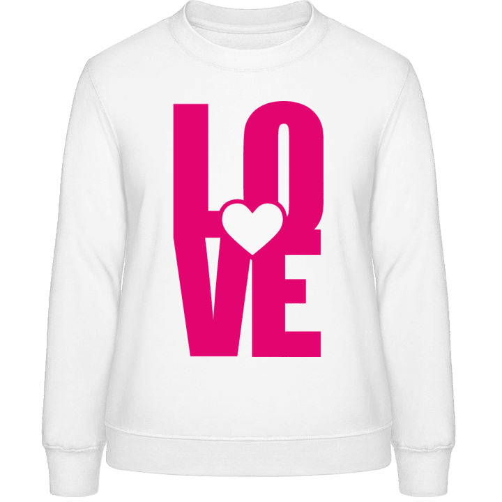 Love Icon Sweatshirt för kvinnor contain pic