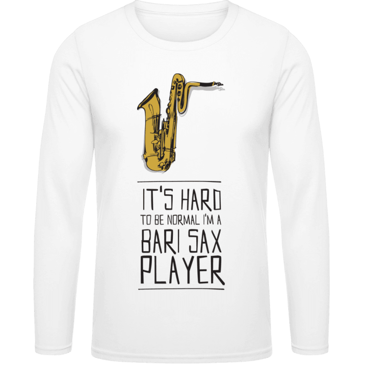 I'm A Bari Sax Player Langermet skjorte contain pic