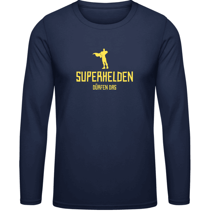 Superhelden dürfen das T-shirt à manches longues 0 image