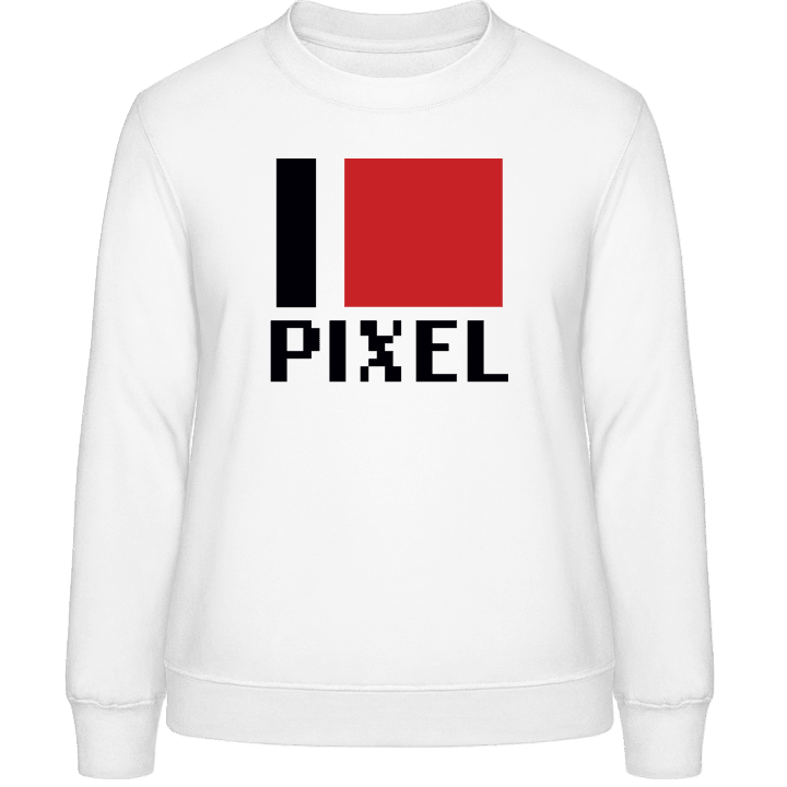 I Love Pixel Frauen Sweatshirt 0 image