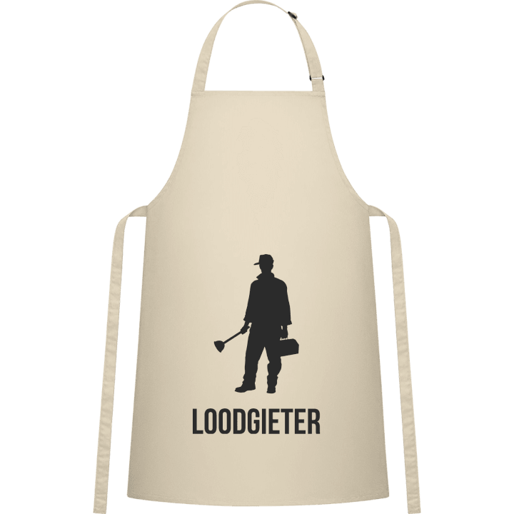 Loodgieter Silhouette Kitchen Apron contain pic