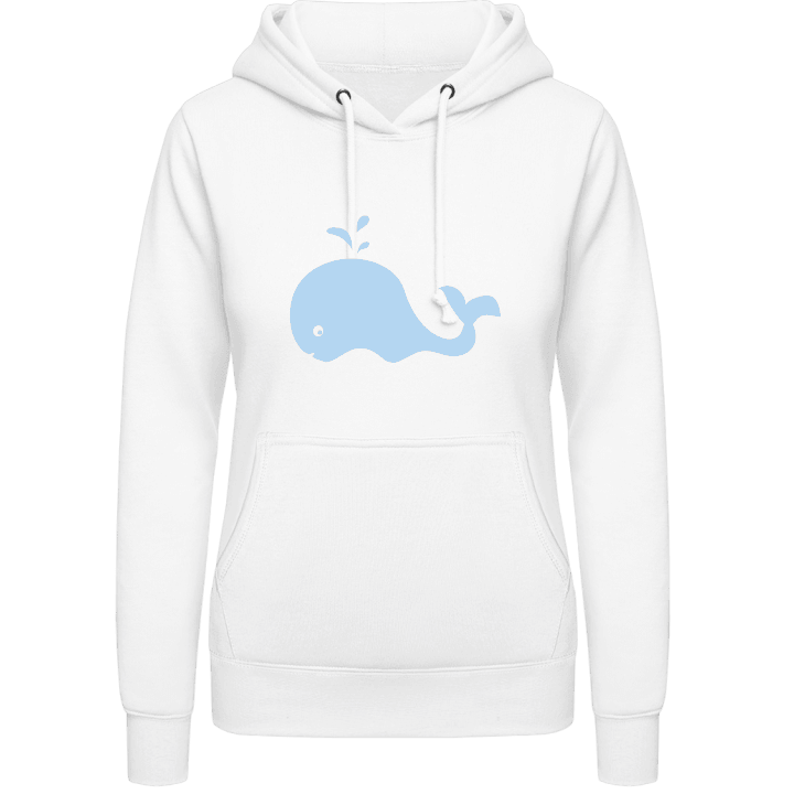 Cute Whale Hoodie för kvinnor 0 image