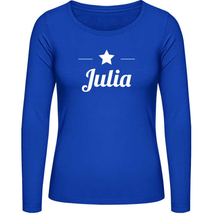 Julia Star Kvinnor långärmad skjorta 0 image