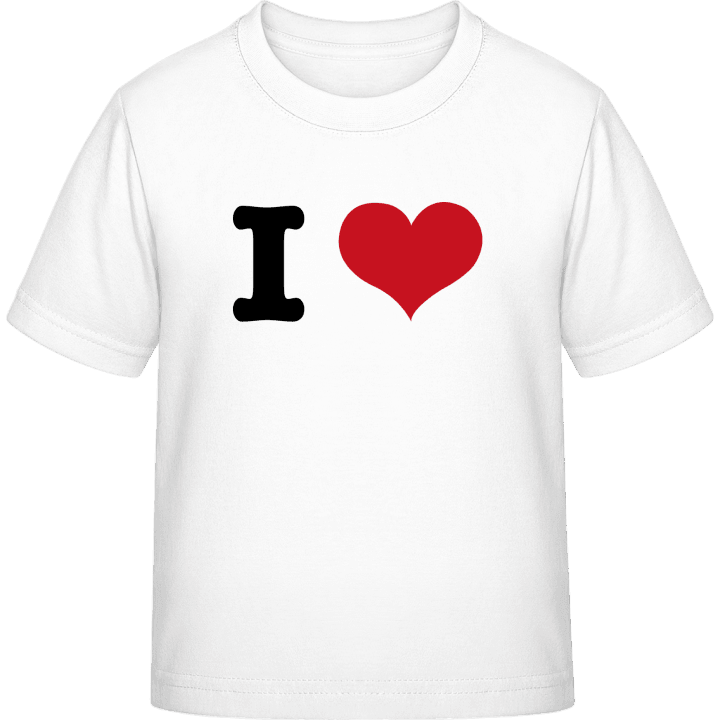 I love Kinderen T-shirt contain pic