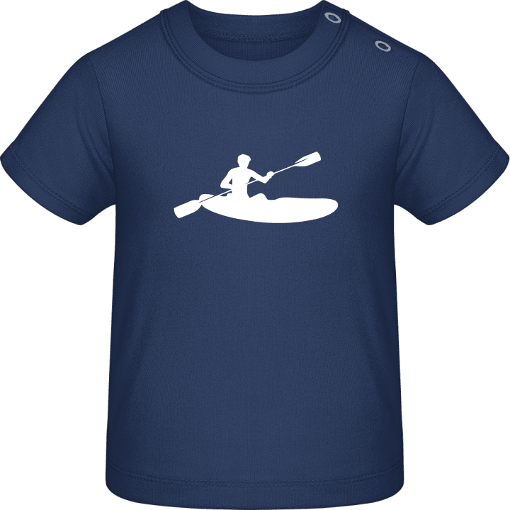 Rafting Silhouette T-shirt för bebisar contain pic