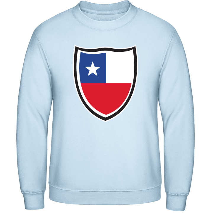 Chile Flag Shield Felpa contain pic