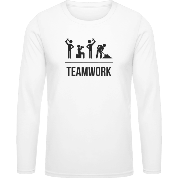 Teamwork Camicia a maniche lunghe contain pic
