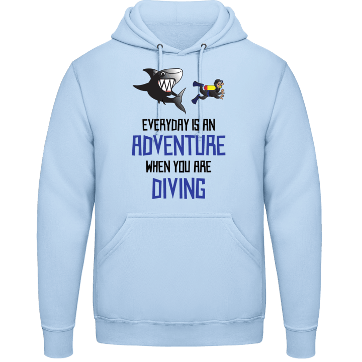 Diver Adventures Hoodie contain pic