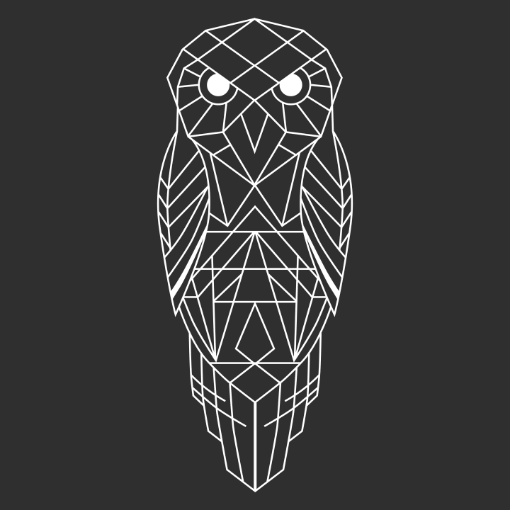 Geometric Owl Felpa con cappuccio da donna 0 image