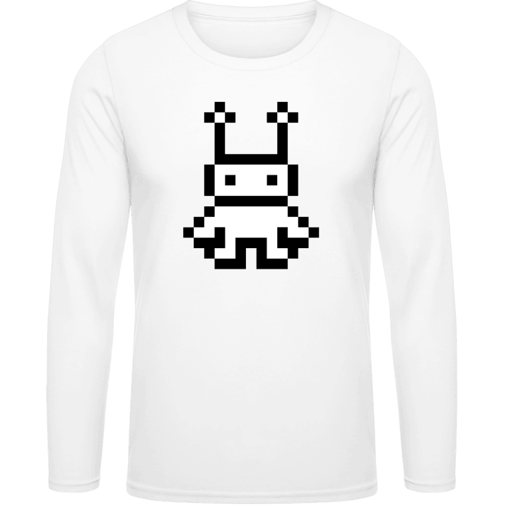 Pixel Robot Langarmshirt 0 image