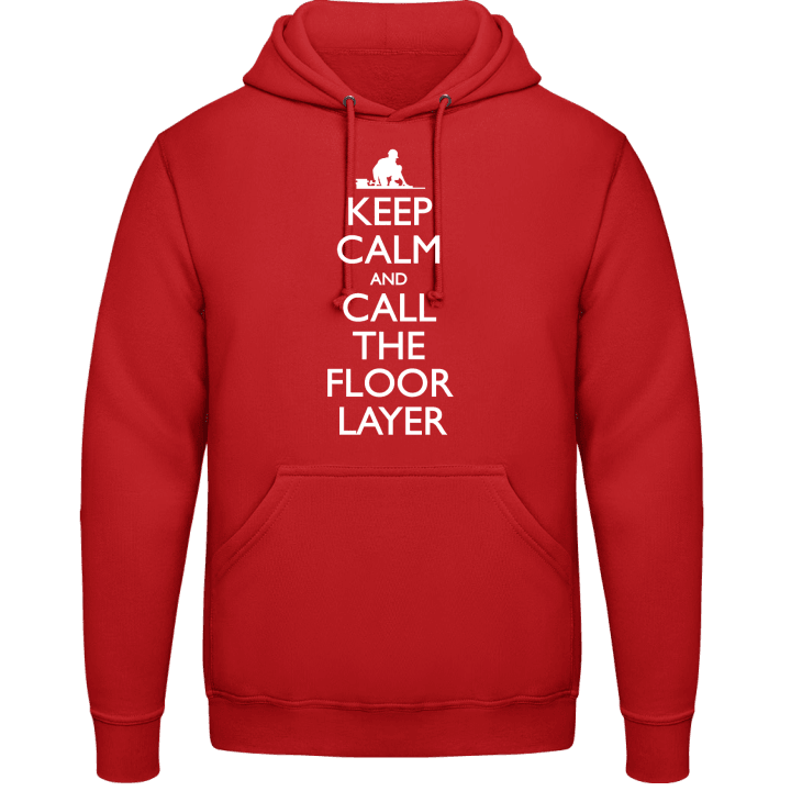 Keep Calm And Call The Floor Layer Felpa con cappuccio contain pic