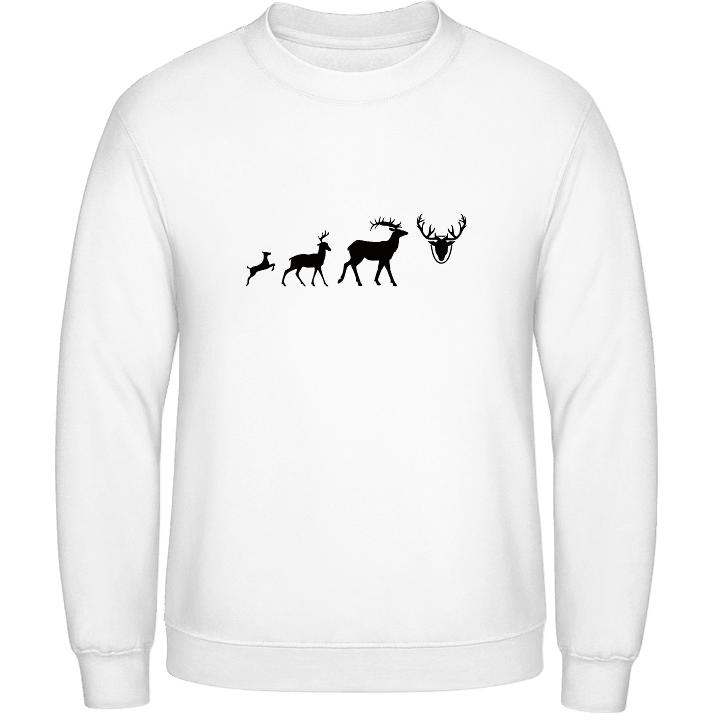 Evolution Of Deer To Antlers Sweatshirt 0 image