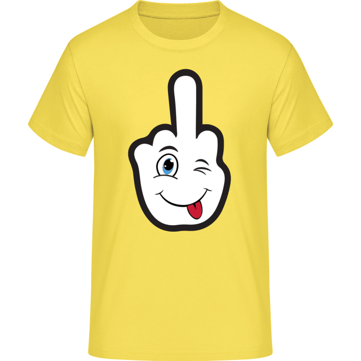 Stinky Finger Smiley T-skjorte contain pic