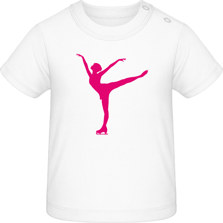 Ice Skater Silhouette Baby T-Shirt contain pic