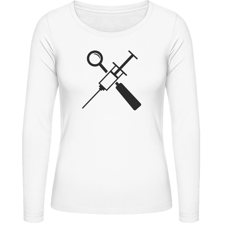 Doctor Tools Frauen Langarmshirt contain pic