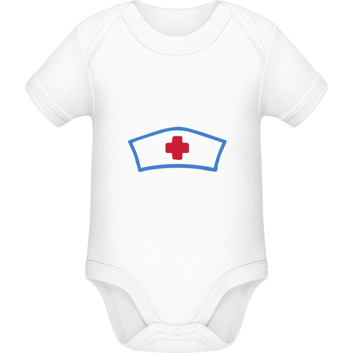 Nurse Hat Baby romper kostym contain pic