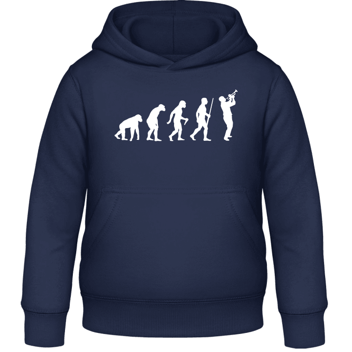 Trumpet Player Evolution Barn Hoodie contain pic