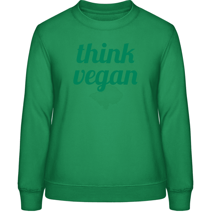 Think Vegan Sweat-shirt pour femme contain pic