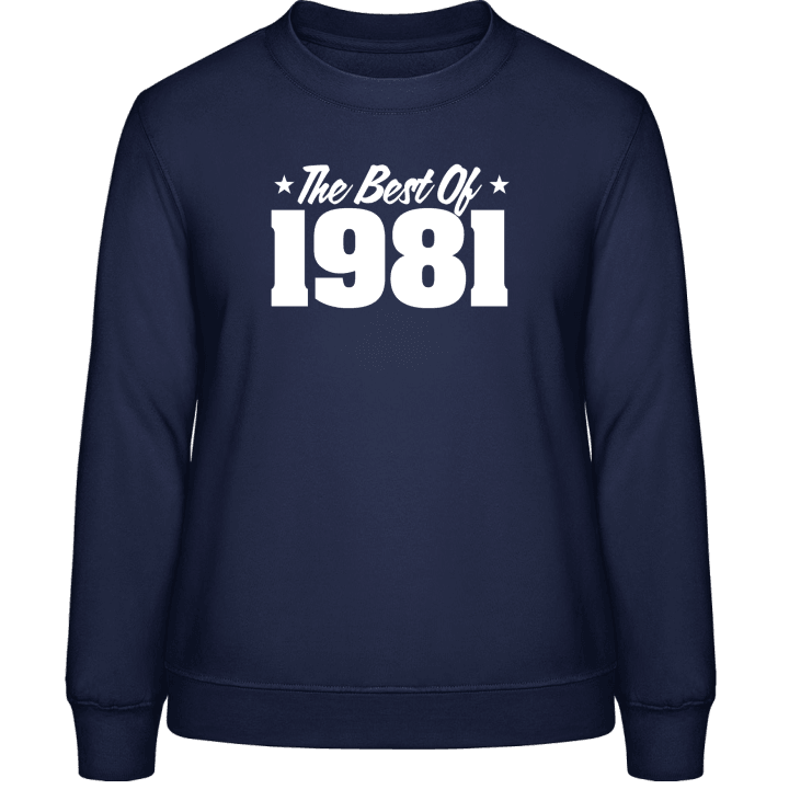 The Best Of 1981 Sweatshirt för kvinnor 0 image