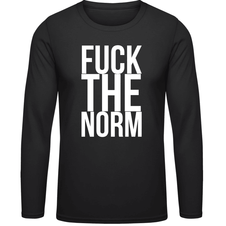 Fuck The Norm Langermet skjorte contain pic