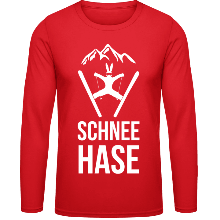 Schneehase Ski T-shirt à manches longues contain pic