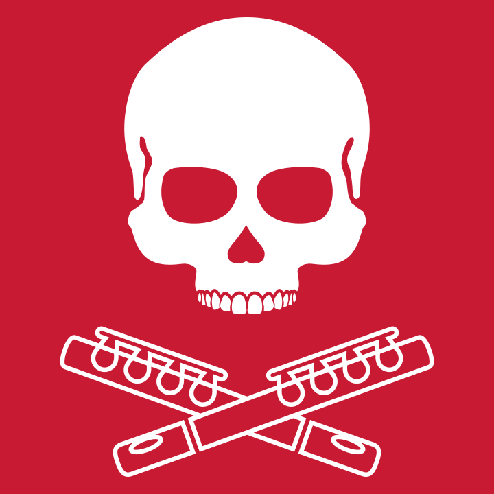 Skull And Flutes Frauen T-Shirt 0 image