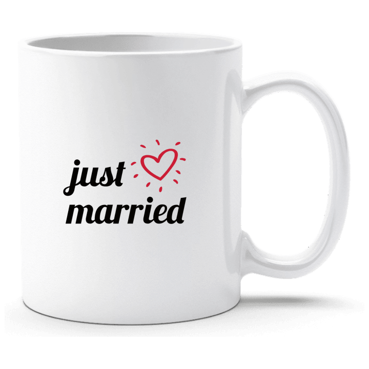 Just Married Heart Cup 0 image