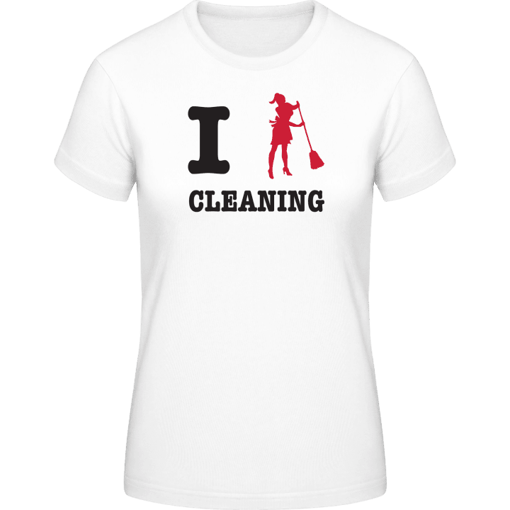 I Love Cleaning T-skjorte for kvinner 0 image