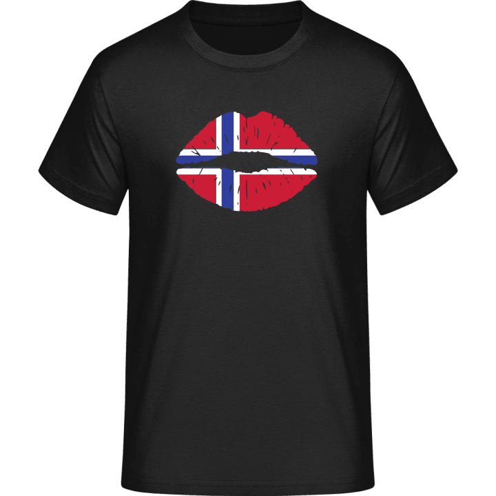 Norwegian Kiss Flag T-skjorte 0 image