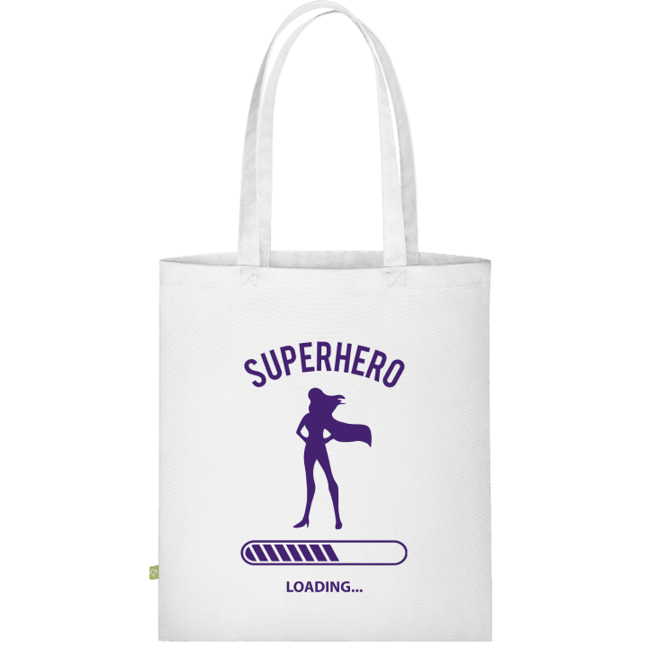 Superhero Woman Loading Väska av tyg 0 image