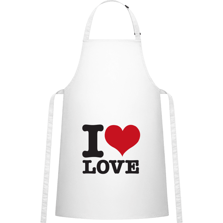 I Love Love Förkläde för matlagning contain pic