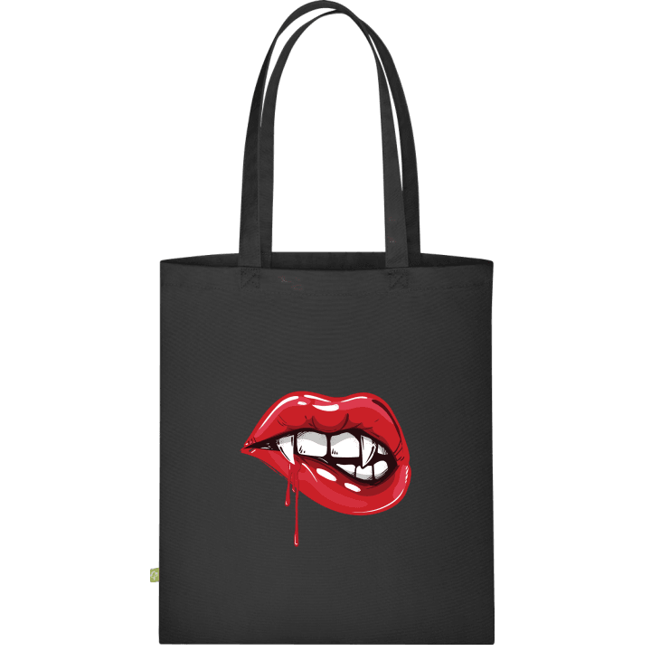 Red Vampire Lips Väska av tyg 0 image