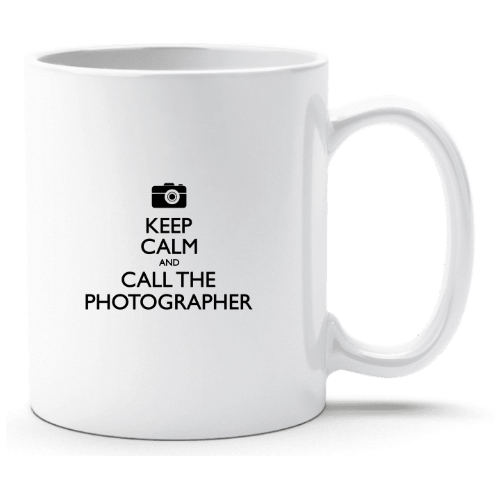 Call The Photographer Tasse contain pic