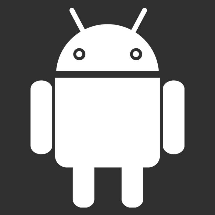 Android Silhouette Langarmshirt 0 image