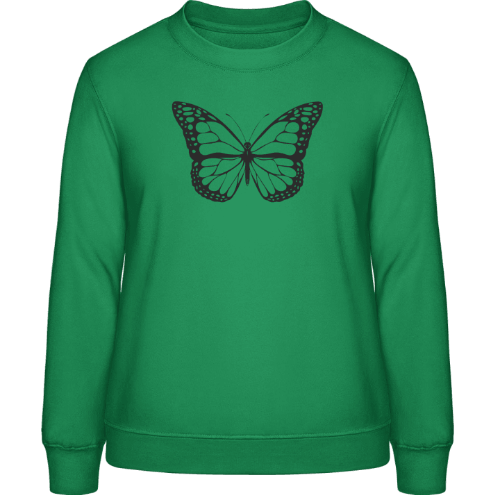 Butterfly Silhouette Frauen Sweatshirt 0 image