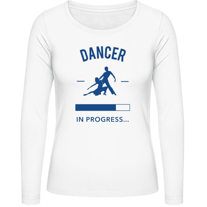 Latin Dancer in Progress Langermet skjorte for kvinner contain pic