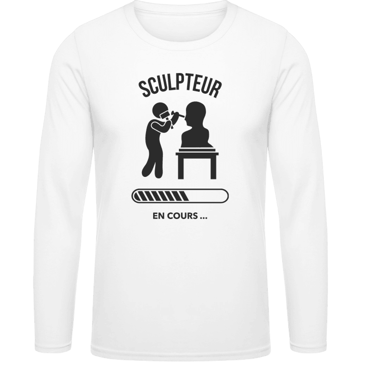 Sculpteur en cours T-shirt à manches longues contain pic