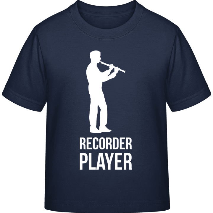 Recorder Player Kids T-shirt contain pic