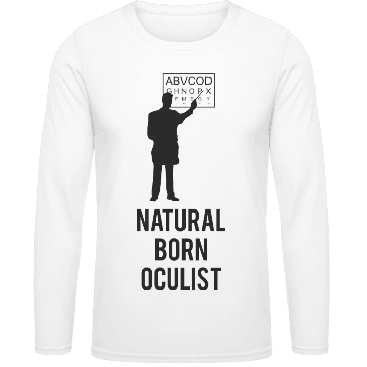 Natural Born Oculist Shirt met lange mouwen contain pic