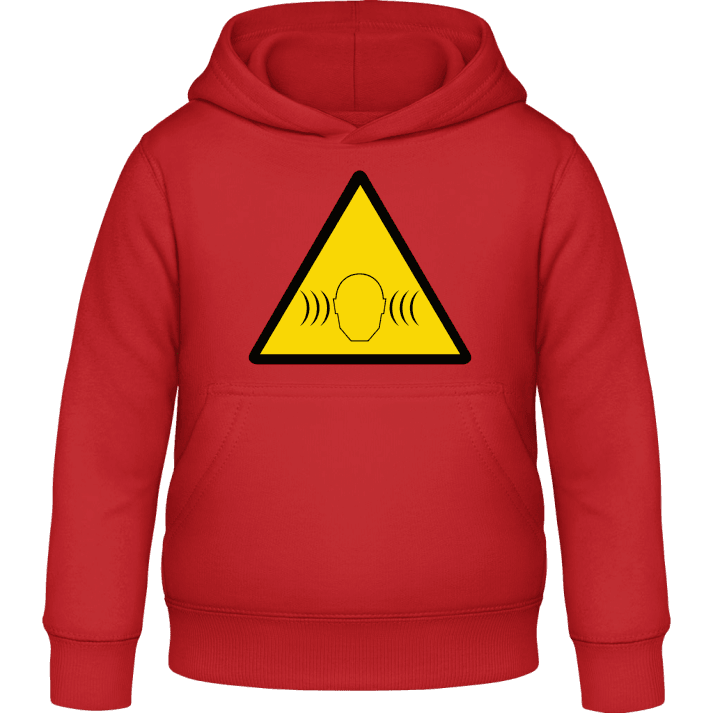 Caution Loudness Volume Kids Hoodie contain pic