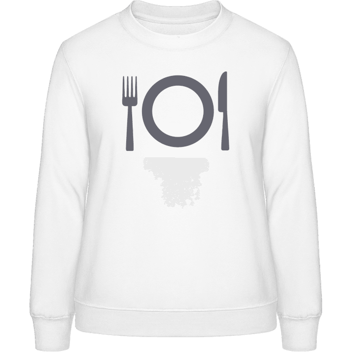 Restaurant Food Logo Sweat-shirt pour femme contain pic