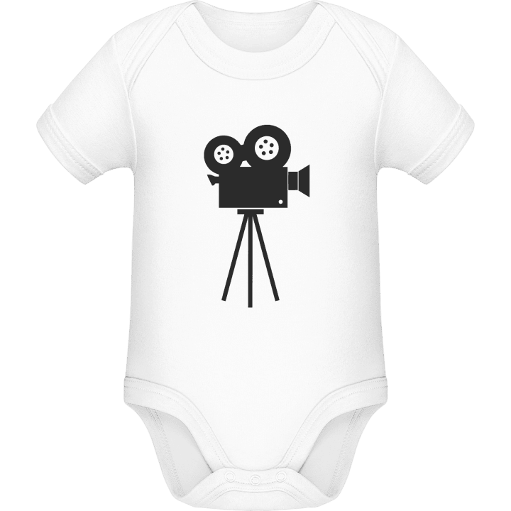 Movie Camera Logo Baby Romper contain pic