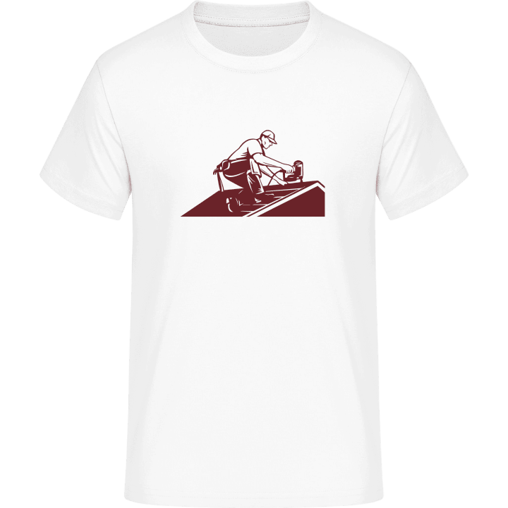 Dachdecker Silhouette T-Shirt 0 image