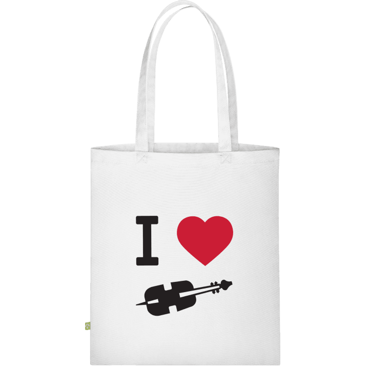 I Heart Cello Väska av tyg contain pic