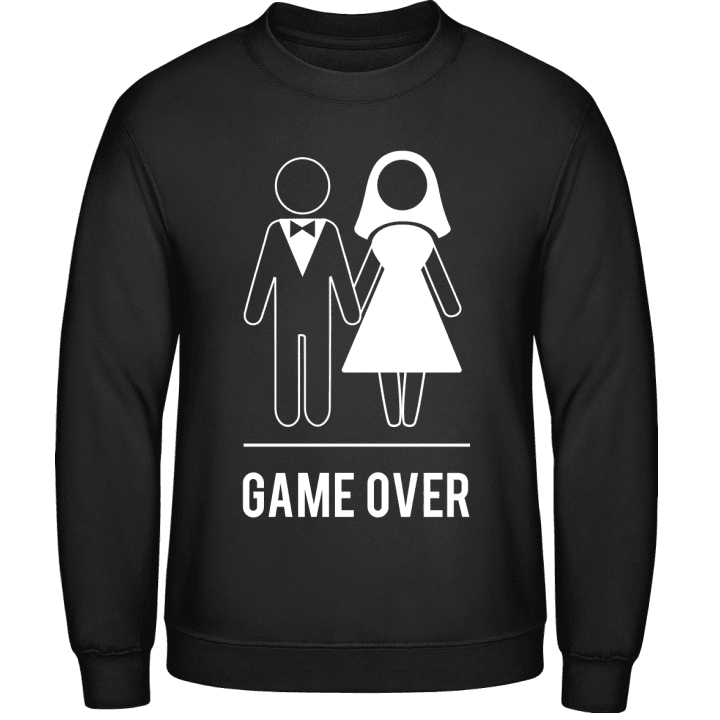 Game Over white Sweatshirt contain pic